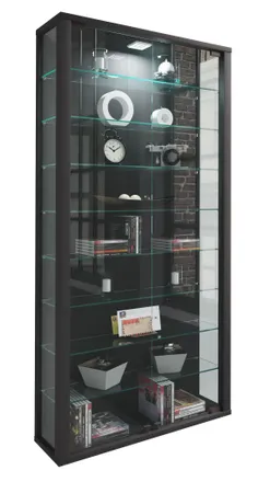 ebuy24 Ebuy24 - Vetrina In Vetro Vcm Sospesa Vetrina Vetrina Con Vetro Di Sicurezza Esg Dimensioni: A. 114 X L. 59 X T. 18 Cm Vetrina Appesa Vetro Moderno E 