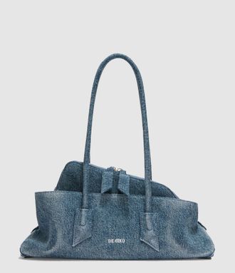The Attico Sac La Passeggiata Small Denim Washed