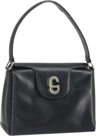 Gucci Pre-owned Handbags, female, Black, Size: ONE SIZE Pre-owned Vintage Handbag