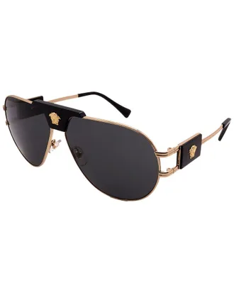 Versace Mens Ve2252 63Mm Sunglasses