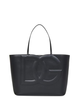 Dolce & Gabbana Dg Logo Medium Shopper Tote