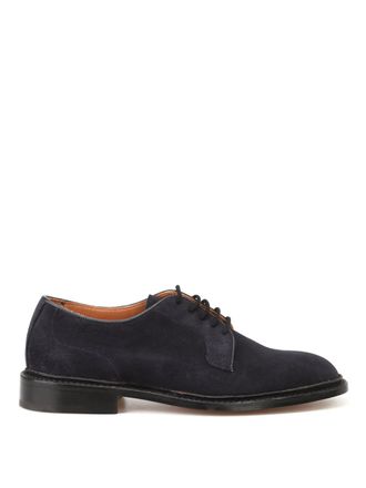 Trickers Robert Plain Derby Castorino Suede