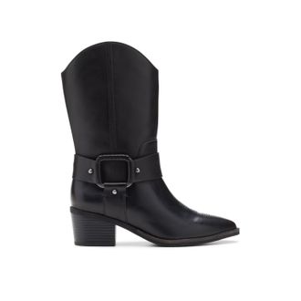 Clarks Morzine Rise in Black Leather