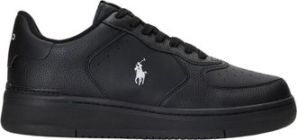 Polo Ralph Lauren Low Top Masters Sneakers - Heren - Sneakers - Zwart - 46 EU - Schoenen