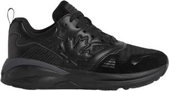 Dsquared2 Maple Leaf Technical Fabric Sneakers - Heren - Sneakers - Zwart - 42 EU - Leer - Schoenen