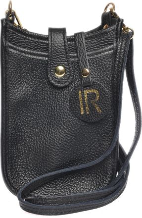 Isabella Rhea Zwart Rundleer Tas