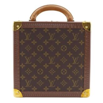 Louis Vuitton Pre-owned Canvas Handtas - Dames - Pre-owned - Bruin - Maat: ONE Size