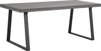 Rowico Massivholztisch Brooklyn Eiche Dunkelbraun