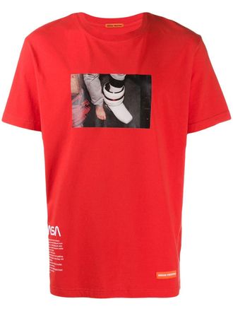 Heron Preston T-shirt con stampa - Rosso