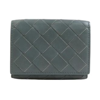 Bottega Veneta Pre-owned Wallets, unisex, Gray, Size: ONE SIZE Pre-owned Leather Wallet