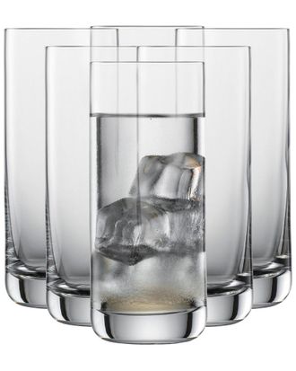 Zwiesel Glas Set Of 6 Convention 12.5Oz Iced Beverage Glasses