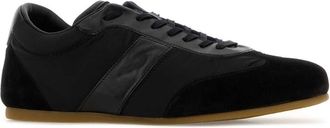Christophe Lemaire Leather & Suede Sneaker - Black