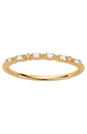 Made by Mary Mama Morse Code Ring in Gold Vermeil at Nordstrom, Size 9