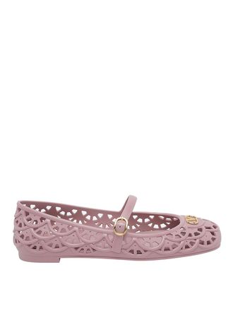 Valentino Garavani pink scallops motif ondette flats