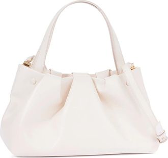 Themoir&egrave; Witte Vegan Leren Handtas Athena - Dames - Schoudertassen - Wit - ONE Size - Tassen