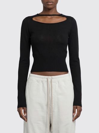 Rick Owens Slim Fit Cut-Out Virgin Wool Jumper