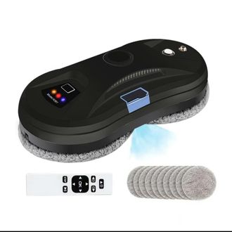 OEM Robot Aspirador, Robot Limpiacristales 5600pa Con Funci&oacute;n Spray, Limpiacristales Autom&aacute;tico Con Mando A Distancia Para Todo Tipo De Superficies Lisas
