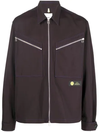 OAMC Bomberjack met logopatch - Paars