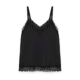 Fiorella Rubino Dames, Tops, Zwart, Maat: 3XL Satijn