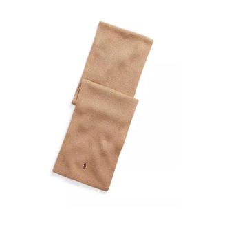 Polo Ralph Lauren Stijlvolle Sjaal - Heren - Wintersjaals - Bruin - ONE Size - Accessoires