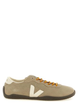 Veja Grijze Kalfsleer Sneakers