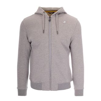 K-Way K-Way, Zip-throughs, male, Gray, Size: 2XL Zip-through Hoodie