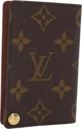 Louis Vuitton Pre-owned Wallets, female, Brown, Size: ONE SIZE Pre-owned Vintage Canvas Wallet