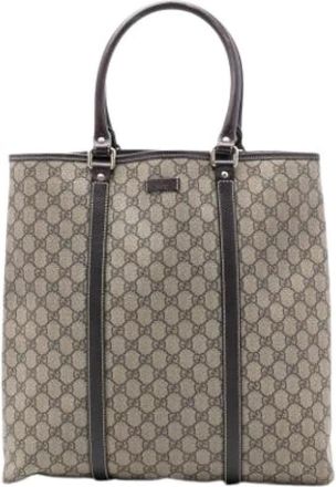 Gucci Pre-owned Tote Bags, female, Brown, Size: ONE SIZE Pre-owned Tote Bag