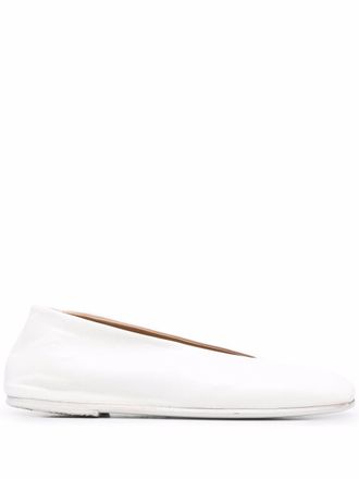 Mars&egrave;ll Spatolona ballet flats - White