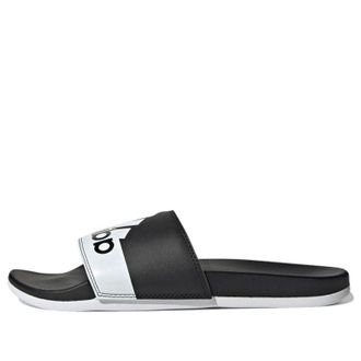 adidas Adilette Comfort Slide Black White GV9712