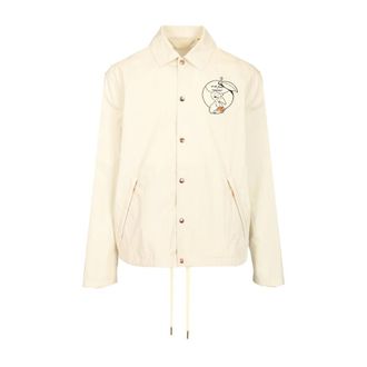 Moncler Heren, Jassen, Wit, Maat: M Katoen