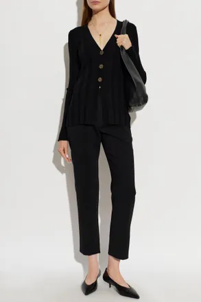 Max Mara Wool Trousers Acino, Womens, Black