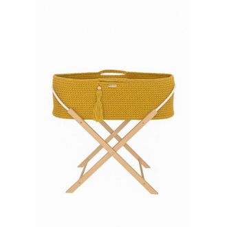 OEM Mois&eacute;s Boho Hecho A Mano Con Soporte - Mostaza