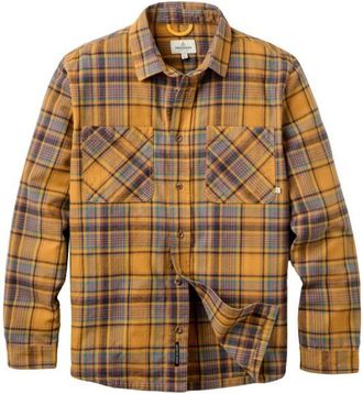 Passenger Backcountry Flannel Check Shirt Hemd f&uuml;r Herren | braun