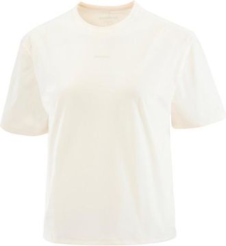 Salomon Trackline S/S Tee Funktionsshirt f&uuml;r Damen | wei&szlig;