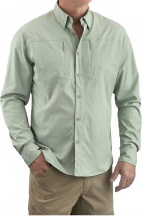 Dakota Grizzly Boone Long Sleeve Shirt In Palm