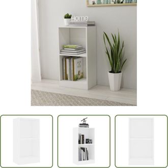vidaXL vidaXL Libreria per libri - Libreria Bianca 40x24x75 cm in Legno Multistrato