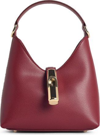 Furla Mini borsa Furla Hobo Iride color ciliegia