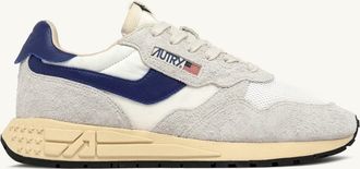 Autry SNEAKERS REELWIND LOW IN NYLON E SUEDE BIANCO E LIMOGES