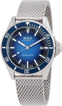 Mido Ocean Star Tribute Special Edition Automatic Blue Dial Mens Watch M0268071104101