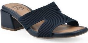 White Mountain Milled Sandal in Navy Fabric at Nordstrom Rack, Size 7.5