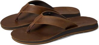 Reef Ojai Classic Mens Sandals Dark Brown : 10 D - Medium, Leather/Rubber/Suede