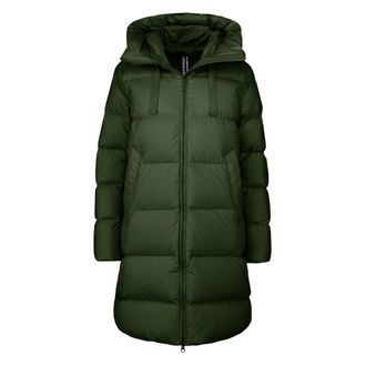 Bomboogie Geneva Jacket - Dames - Mantels - Groen - Maat: S Nylon