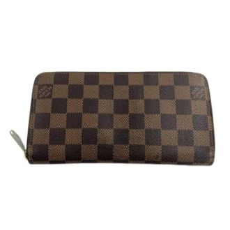 Louis Vuitton Pre-owned Damier Long Wallet (Bi-fold) - unisex - Louis Vuitton Vintage - Vintage Wallets - Brown - ONE SIZE - Pre-owned