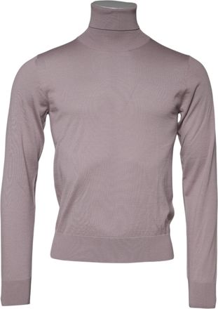 Dolce & Gabbana Mens Cashmere Turtleneck Brown