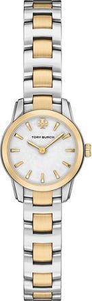 Tory Burch The Mini Miller Bracelet Watch, 22mm in Two Tone at Nordstrom