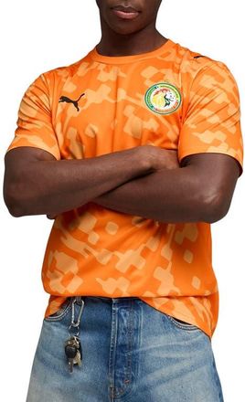 Puma x FSF x Salehe Bembury Jersey in Vermillion/orange Glo at Nordstrom, Size Xx-Large