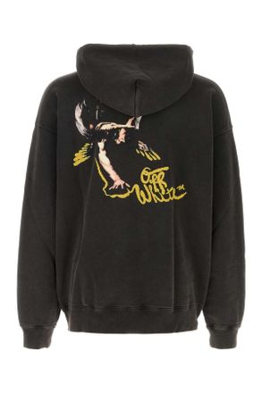 Off-white 44mbb085s26f00 B001 Mareadoblack Exterior: Cotton Felpe Sweater