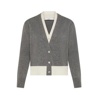 Seventy C&aacute;rdigan Linea 1970 - Knitwear - Mujer - Gris - S