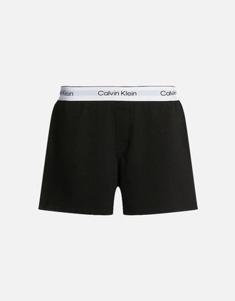 Calvin Klein Womens Modern Cotton Lounge Shorts, Black - Size: 14